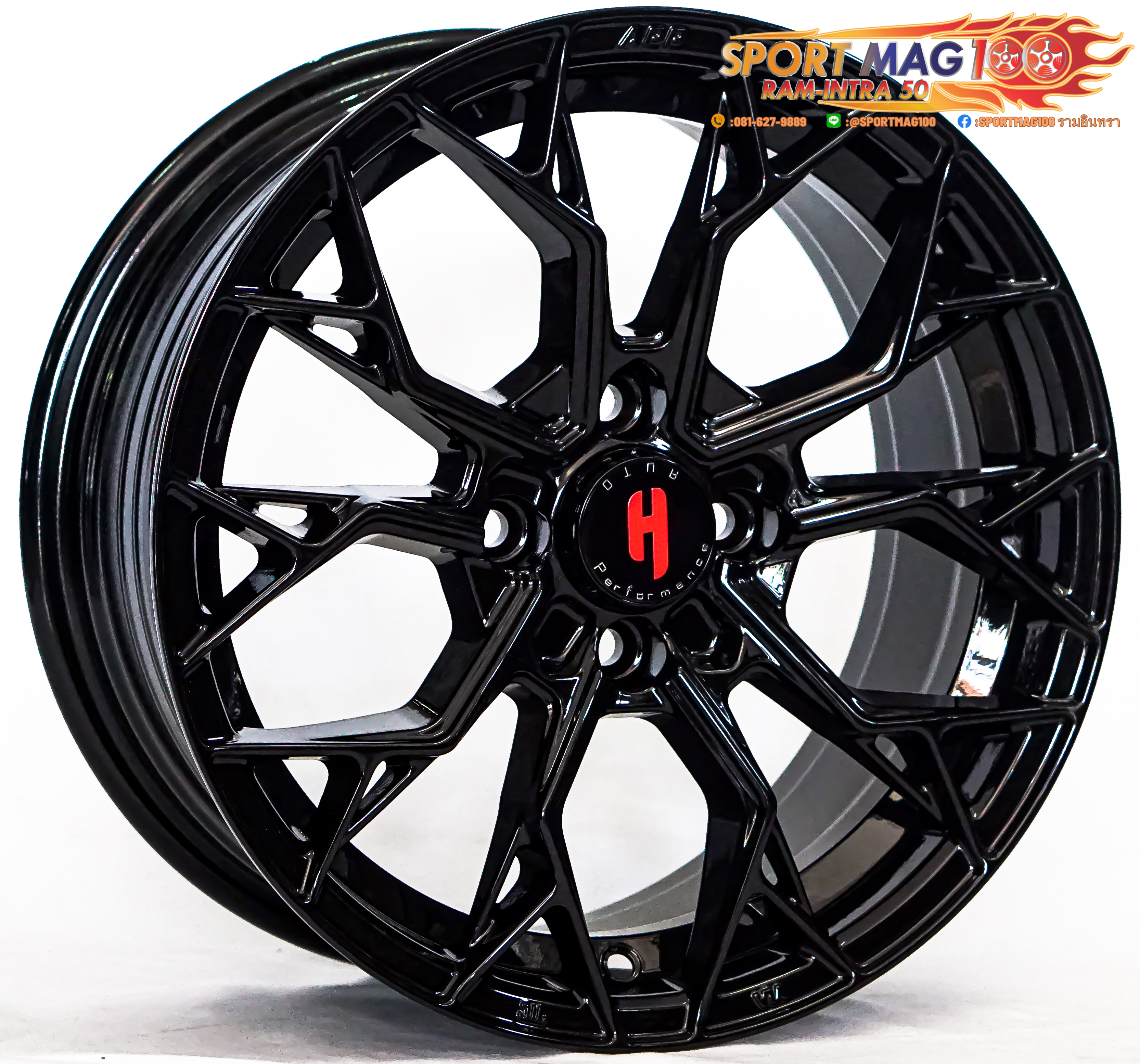 ล้อแม็กใหม่เบา FlowForming VF3 4รู100 ET35 สีดำ 7-15นิ้ว ล้อแม็ก ล้อแม็กใหม่เบา FlowForming VF3 4รู100 ET35 สีดำ 7-15นิ้ว