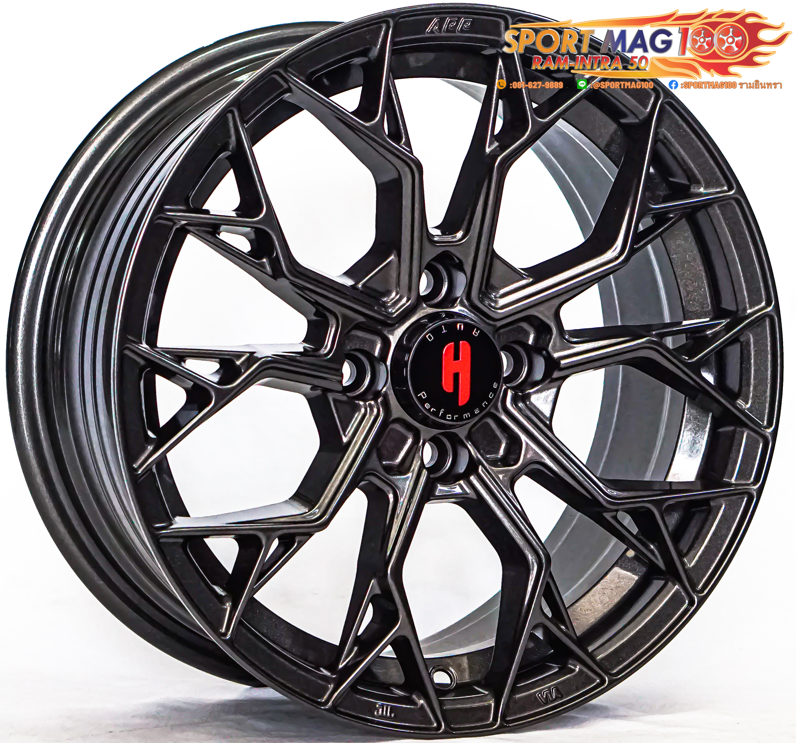 ล้อแม็กใหม่เบา FlowForming VF3 4รู100 ET35 สีกัน 7-15นิ้ว ล้อแม็ก ล้อแม็กใหม่เบา FlowForming VF3 4รู100 ET35 สีกัน 7-15นิ้ว