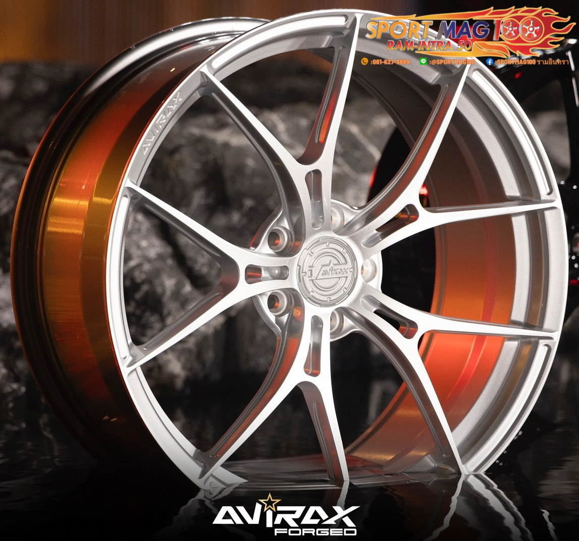 ล้อแม็กใหม่ AVIRAX FORGED GL500 5รู108 ET35 ซิลเวอร์ 8.5-18นิ้ว ล้อแม็ก ล้อแม็กใหม่ AVIRAX FORGED GL500 5รู108 ET35 ซิลเวอร์ 8.5-18นิ้ว