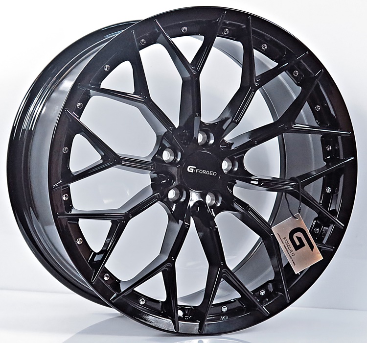 ล้อแม็กแท้ Flowforming Gforged GF06 5รู112 สีGlossblack ET32-40 8.5 R10-20นิ้ว ล้อแม็ก ล้อแม็กแท้ Flowforming Gforged GF06 5รู112 สีGlossblack ET32-40 8.5 R10-20นิ้ว