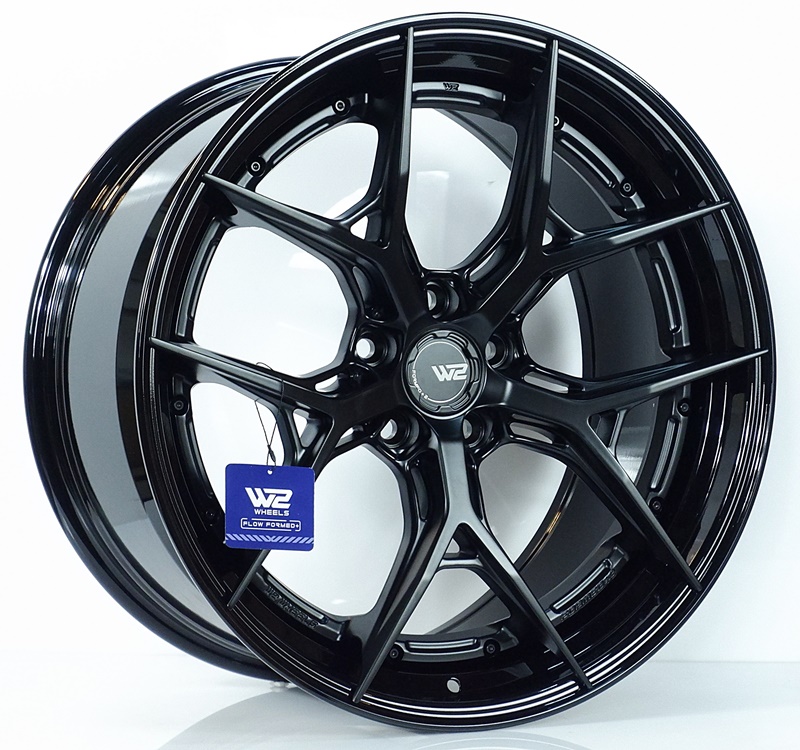 ล้อแม็กแท้2ชิ้นสุดเบา Flowforming W2BF 5รู114 ดำด้านขอบกลอสแบล็คET35-40 F9 R10-20นิ้ว ล้อแม็ก ล้อแม็กแท้2ชิ้นสุดเบา Flowforming W2BF 5รู114 ดำด้านขอบกลอสแบล็คET35-40 F9 R10-20นิ้ว