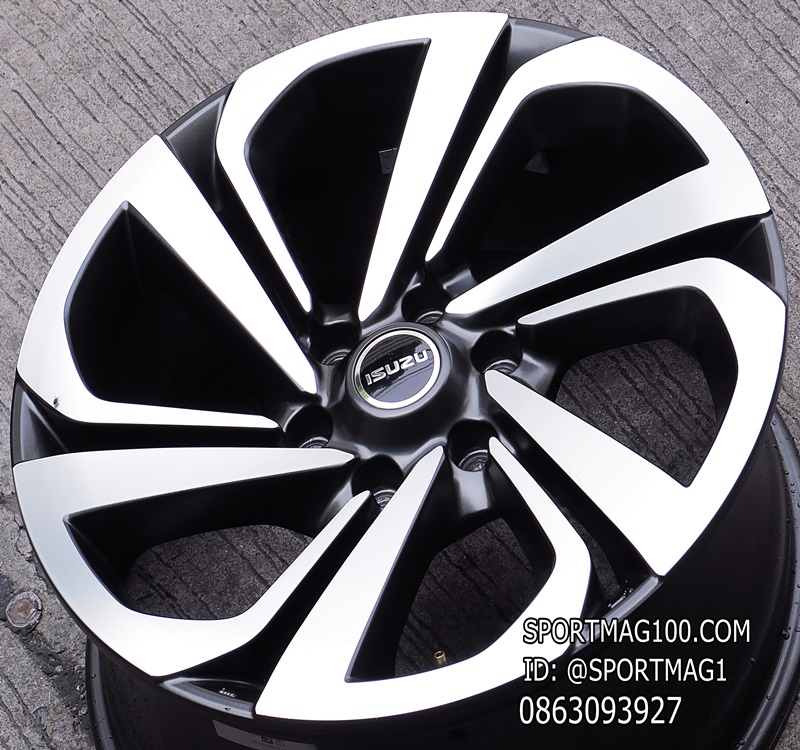 ล้อแม็กมือสอง ISUZU D-MAX 6รู139 ดำหน้าเงา 7.5-20นิ้ว(ลาดพร้าว) ล้อแม็ก ล้อแม็กมือสอง ISUZU D-MAX 6รู139 ดำหน้าเงา 7.5-20นิ้ว(ลาดพร้าว)