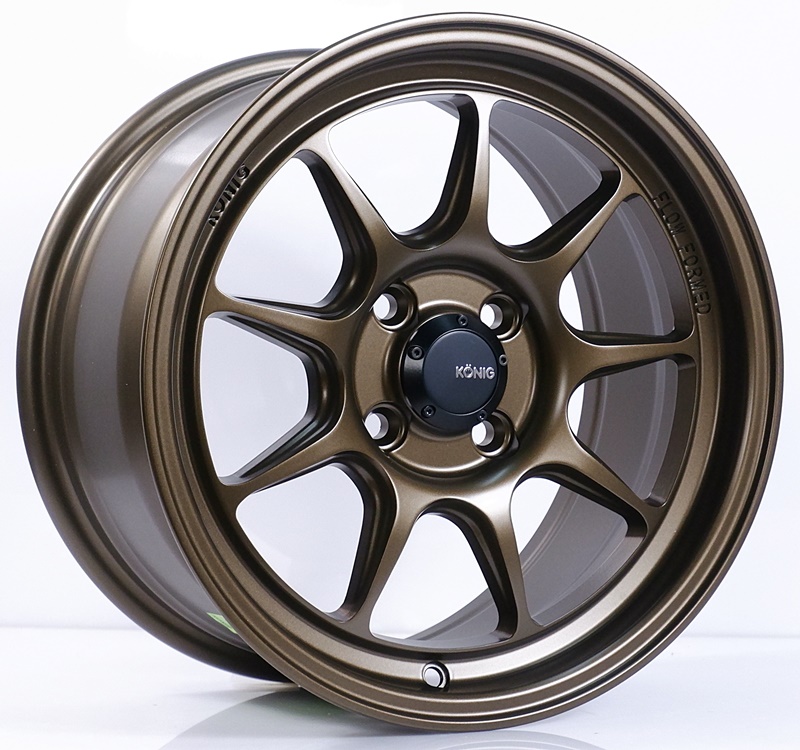 ล้อแม็กใหม่เบาสุดๆ USA Konig N675D ทองแดง 4รู100 ET28 7-15นิ้ว ล้อแม็ก ล้อแม็กใหม่เบาสุดๆ USA Konig N675D ทองแดง 4รู100 ET28 7-15นิ้ว