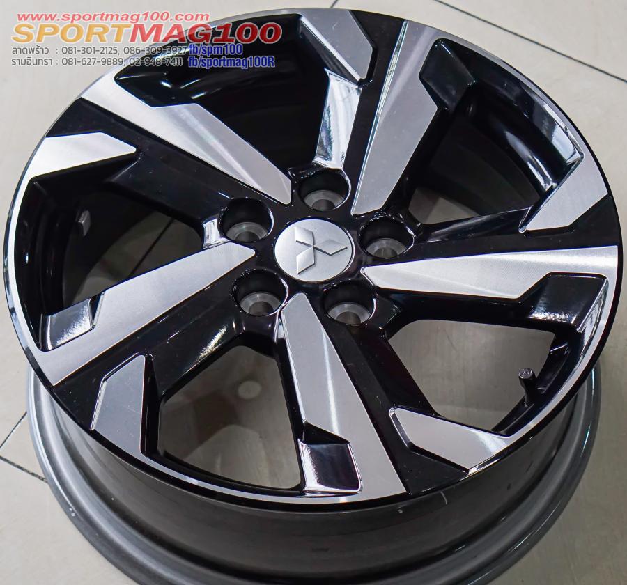แม็กซ์ป้ายแดง Mitsubishi Xpander 5รู114 ET45 ดำหน้าเงา 6.5-17นิ้ว(รามอินทรา) ล้อแม็ก แม็กซ์ป้ายแดง Mitsubishi Xpander 5รู114 ET45 ดำหน้าเงา 6.5-17นิ้ว(รามอินทรา)