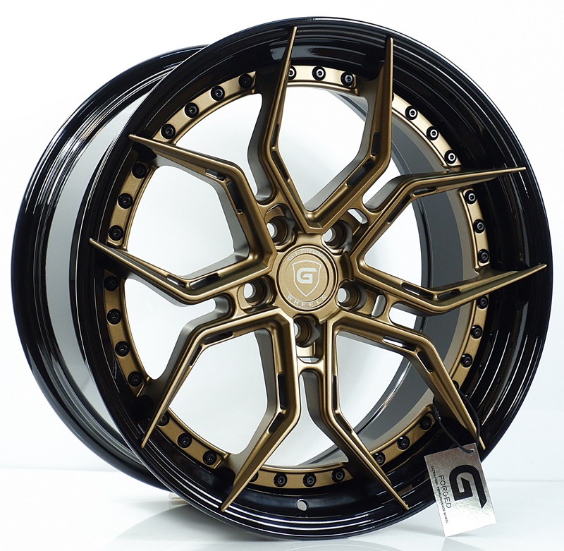 ล้อแม็กแท้2ชิ้น G-Forged GF13 5รู112 สีMattBronze ET32-40 F8.5 R9.5-19นิ้ว ล้อแม็ก ล้อแม็กแท้2ชิ้น G-Forged GF13 5รู112 สีMattBronze ET32-40 F8.5 R9.5-19นิ้ว