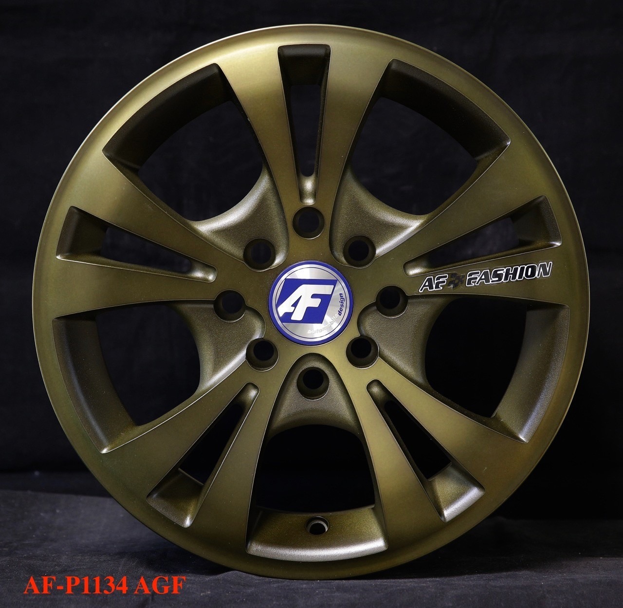 ล้อแม็กใหม่ AFP P1134 4รู100/114 สีทองแดง 6-14นิ้ว ล้อแม็ก ล้อแม็กใหม่ AFP P1134 4รู100/114 สีทองแดง 6-14นิ้ว