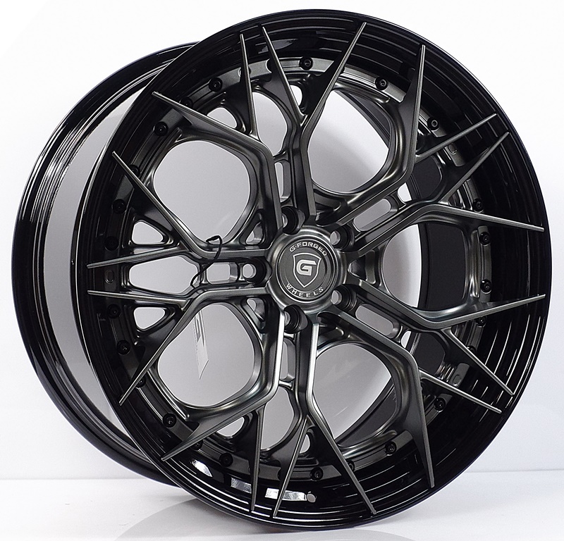 ล้อแม็กแท้2ชิ้น G-Forged GF14 5รู114 สีไทเทเนียมขอบดำ ET32-40 F8.5 R10-20นิ้ว ล้อแม็ก ล้อแม็กแท้2ชิ้น G-Forged GF14 5รู114 สีไทเทเนียมขอบดำ ET32-40 F8.5 R10-20นิ้ว