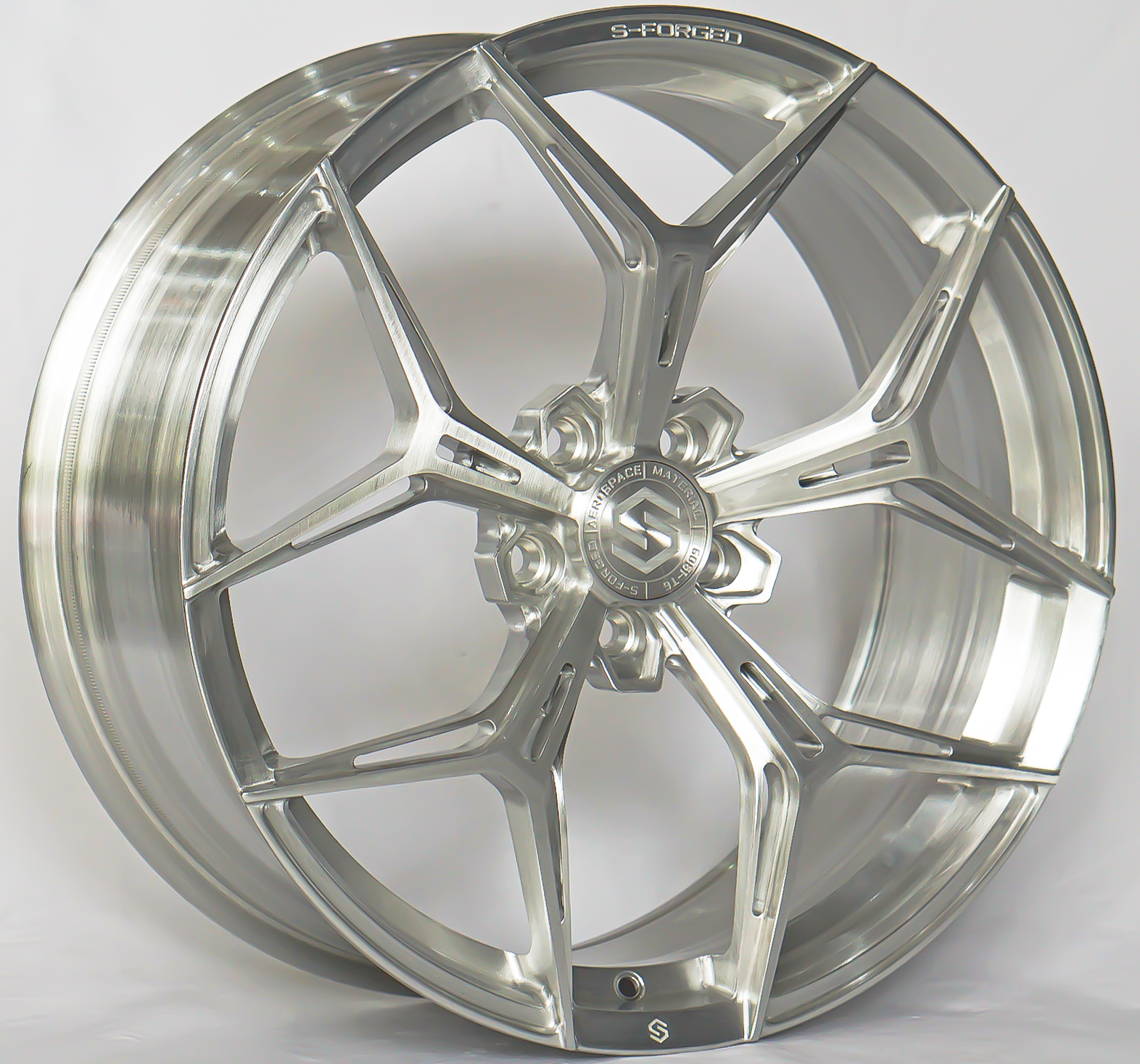 ล้อแม็กใหม่ S-Forged SF02 5รู114/112 ET35 Brush Silver 9.5-20นิ้ว (8.9kg.) ล้อแม็ก ล้อแม็กใหม่ S-Forged SF02 5รู114/112 ET35 Brush Silver 9.5-20นิ้ว (8.9kg.)