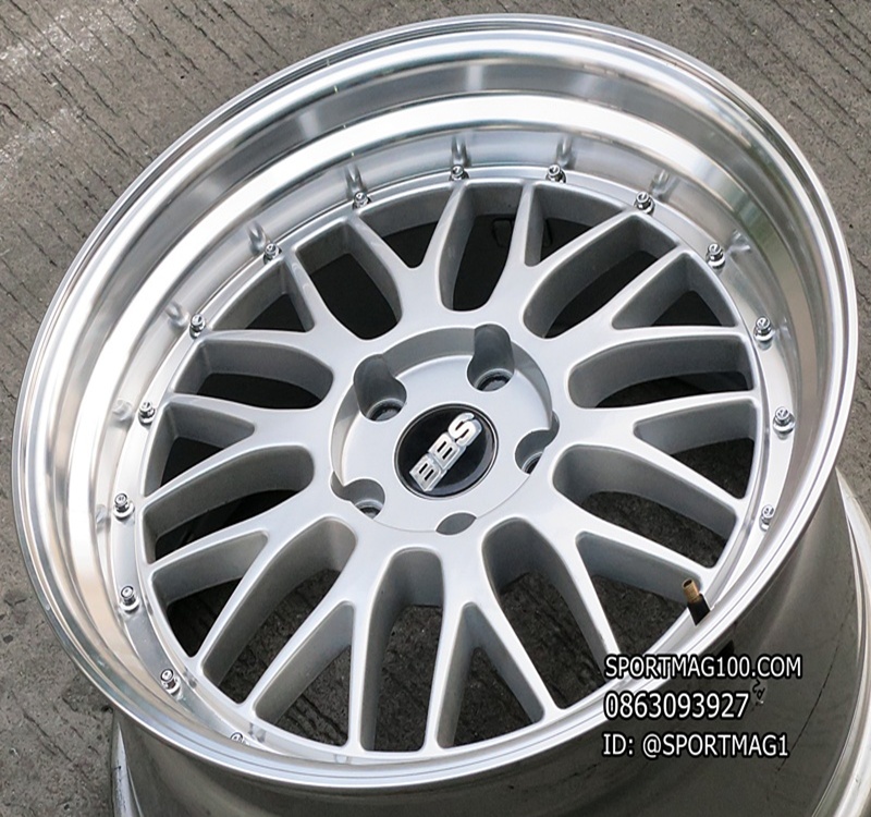 ล้อแม็กเดือนเดียว BBS LMR 5รู114 et33-35 ซิลเวอร์ขอบเงา F8.5 R9.5-18นิ้ว(ลาดพร้าว) ล้อแม็ก ล้อแม็กเดือนเดียว BBS LMR 5รู114 et33-35 ซิลเวอร์ขอบเงา F8.5 R9.5-18นิ้ว(ลาดพร้าว)