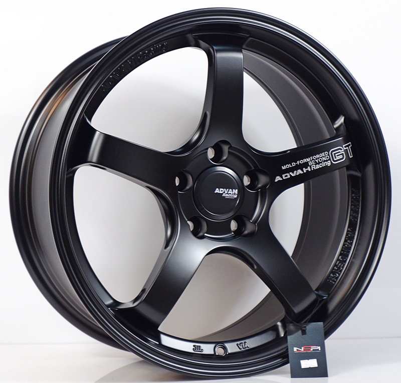 ล้อแม็กใหม่ Flowforming Advan GT 5รู112 สีดำด้าน Offset35 กว้าง8.5 ขอบ18 ล้อแม็ก ล้อแม็กใหม่ Flowforming Advan GT 5รู112 สีดำด้าน Offset35 กว้าง8.5 ขอบ18