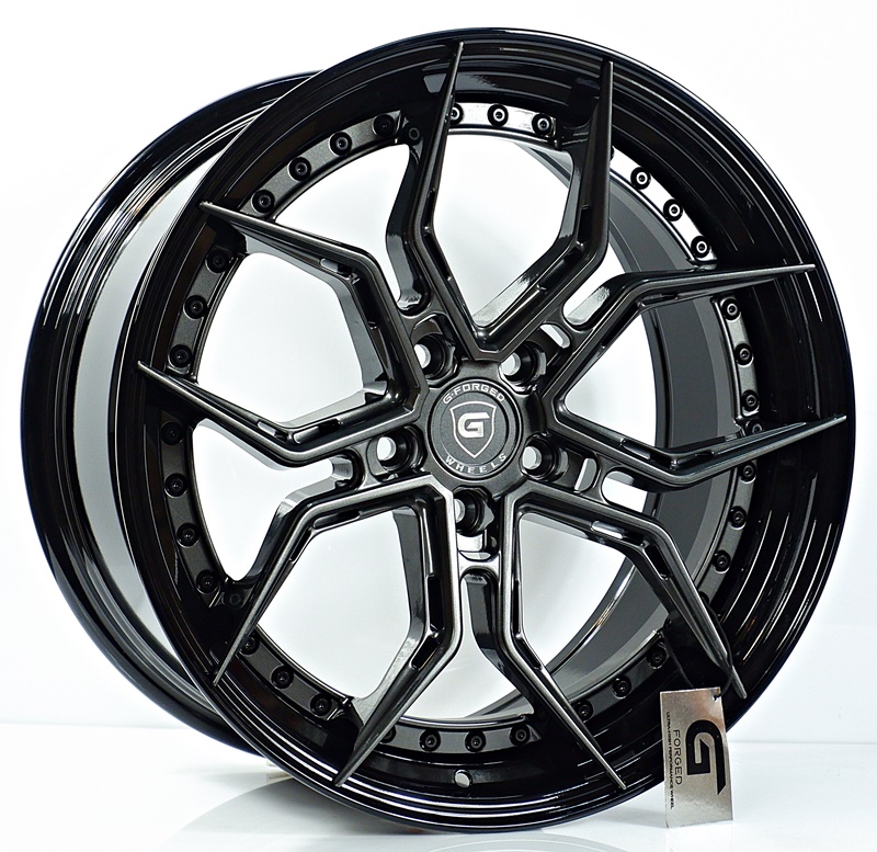ล้อแม็กแท้2ชิ้น G-Forged GF13 5รู120 สีTitanGreymatt.gbriv.blk กว้าง 9นิ้ว ขอบ19 5รู120 Offset38 ล้อแม็ก ล้อแม็กแท้2ชิ้น G-Forged GF13 5รู120 สีTitanGreymatt.gbriv.blk กว้าง 9นิ้ว ขอบ19 5รู120 Offset38