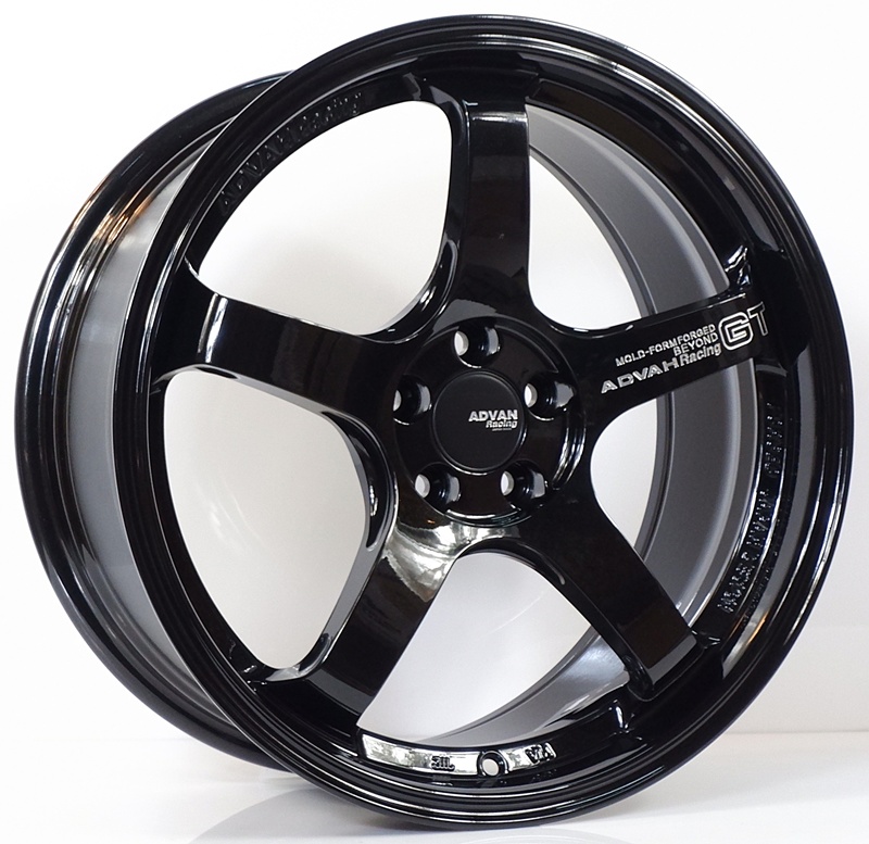 ล้อแม็กใหม่ Flowforming Advan GT 5รู100 สีดำเงา Offset35 กว้าง8.5 ขอบ18 ล้อแม็ก ล้อแม็กใหม่ Flowforming Advan GT 5รู100 สีดำเงา Offset35 กว้าง8.5 ขอบ18