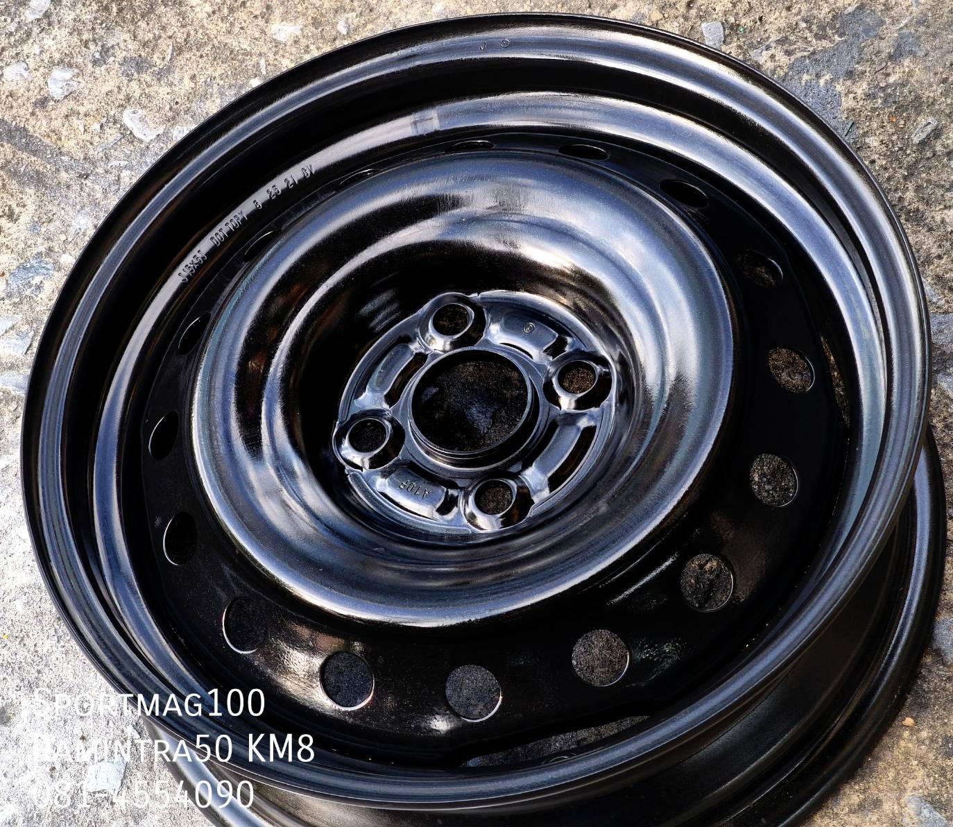กระทะล้อเหล็ก Toyota Suzuki Mazda ขอบ15นิ้ว 4รู100 CB54.1(รามอินทรา) ล้อแม็ก กระทะล้อเหล็ก Toyota Suzuki Mazda ขอบ15นิ้ว 4รู100 CB54.1(รามอินทรา)