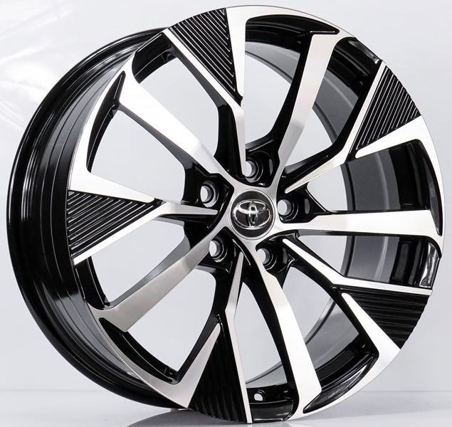 ล้อแม็กใหม่ Toyota Modellista สีดำหน้าเงา 5รู114 Offset40 กว้าง 8นิ้ว ขอบ 18นิ้ว ล้อแม็ก ล้อแม็กใหม่ Toyota Modellista สีดำหน้าเงา 5รู114 Offset40 กว้าง 8นิ้ว ขอบ 18นิ้ว