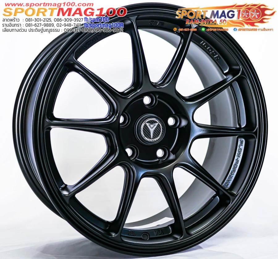 ล้อแม็กใหม่เบา FlowForming Yachiyoda U02R 5รู114 ET30 ดำด้าน 7.5-17นิ้ว(กระบะไม่บรรทุกหนัก) ล้อแม็กใหม่เบา FlowForming Yachiyoda U02R 5รู114 ET30 ดำด้าน 7.5-17นิ้ว(กระบะไม่บรรทุกหนัก)