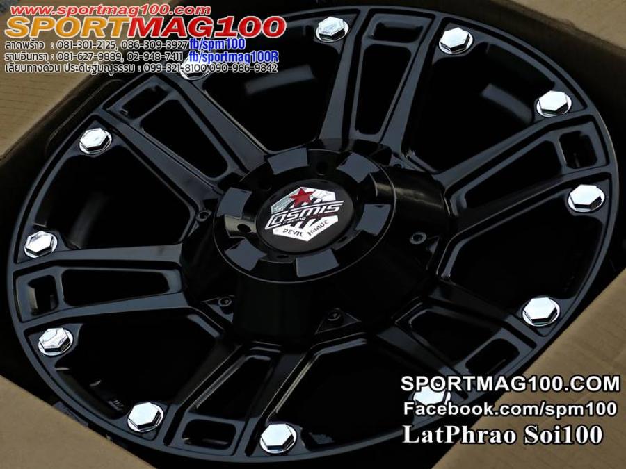 เฮียสั่งลด ล้อแม็กใหม่ Cosmis Devil 6D 5รู114 ET25 ดำด้าน 8-16นิ้ว(สำหรับSUV แต่ง4x4) เฮียสั่งลด ล้อแม็กใหม่ Cosmis Devil 6D 5รู114 ET25 ดำด้าน 8-16นิ้ว(สำหรับSUV แต่ง4x4)
