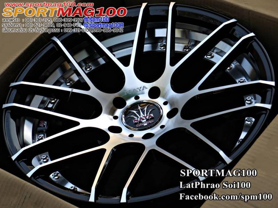 ล้อแม็กใหม่ NAYA Dagger Berano 5รู114 ดำหน้าเงาอันเดอร์คัต F8 R9 -18นิ้ว ล้อแม็กใหม่ NAYA Dagger Berano 5รู114 ดำหน้าเงาอันเดอร์คัต F8 R9 -18นิ้ว