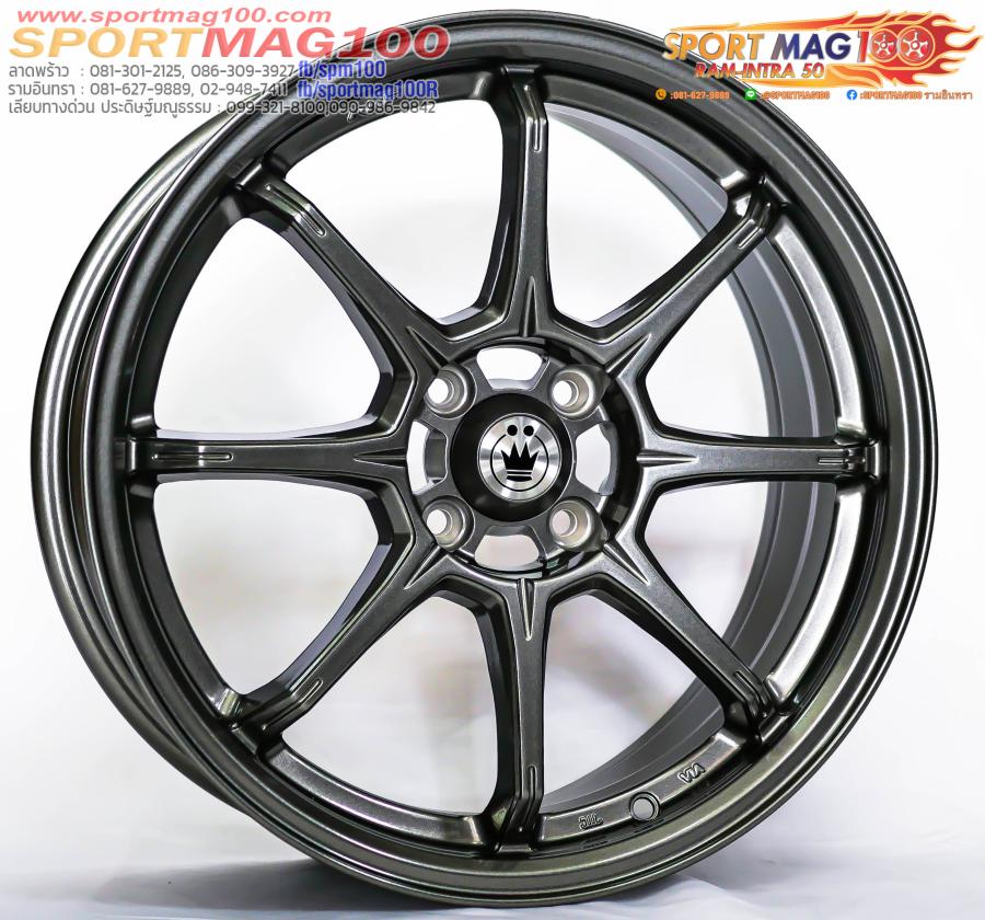 ล้อแม็กใหม่เบา FlowForming USA Konig N716 4รู100 ET40 กันเมทาลิก 7-17นิ้ว(6.8โล) ล้อแม็กใหม่เบา FlowForming USA Konig N716 4รู100 ET40 กันเมทาลิก 7-17นิ้ว(6.8โล)