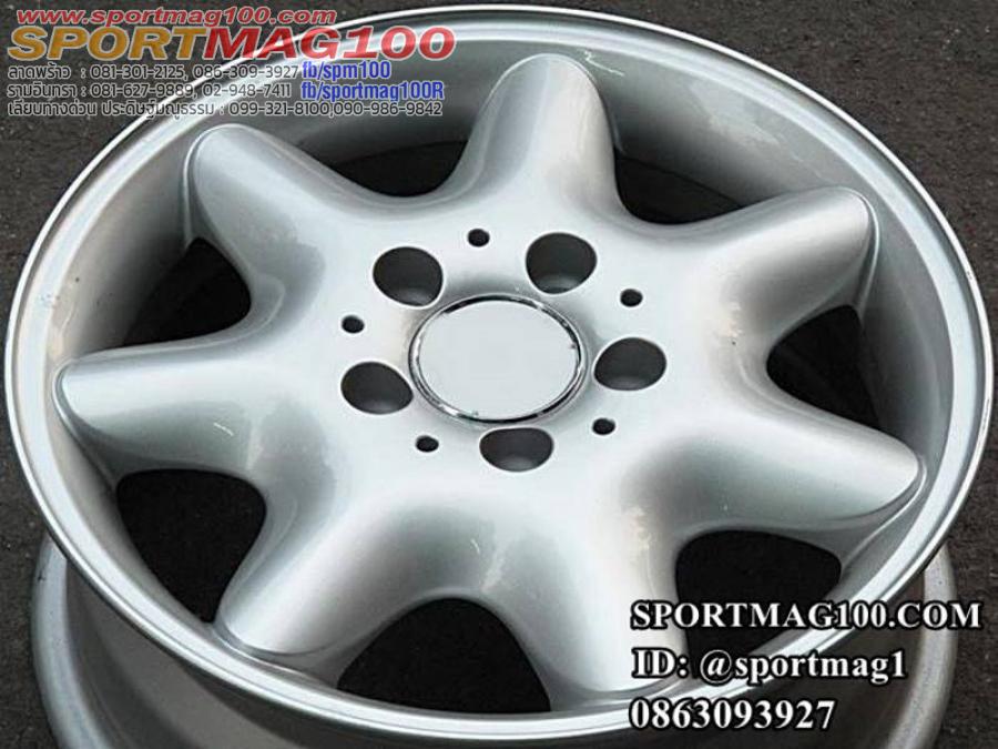 แม็กซ์มือสองแท้ Benz W203 5รู112 ซิลเวอร์ 6-15นิ้ว(รามอินทรา) แม็กซ์มือสองแท้ Benz W203 5รู112 ซิลเวอร์ 6-15นิ้ว(รามอินทรา)