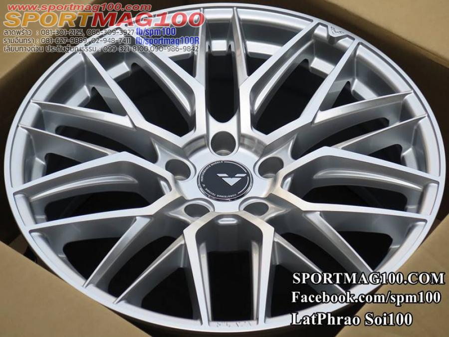 ล้อแม็กใหม่ MGW Vorsteiner 5รู100 ซิลเวอร์หน้าเงา 8.5-18นิ้ว ล้อแม็กใหม่ MGW Vorsteiner 5รู100 ซิลเวอร์หน้าเงา 8.5-18นิ้ว