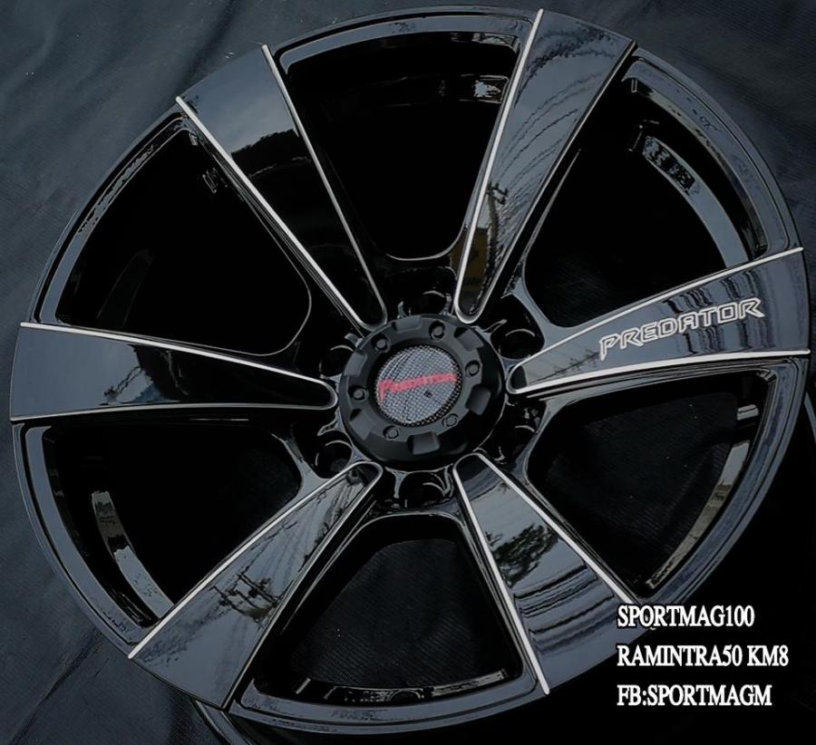 เฮียสั่งลด ล้อใหม่ Predator PD16 6รู139 ET25 ดำมิลลิ่ง เพียง 4,700 สเปค 9.5-18นิ้ว เฮียสั่งลด ล้อใหม่ Predator PD16 6รู139 ET25 ดำมิลลิ่ง เพียง 4,700 สเปค 9.5-18นิ้ว