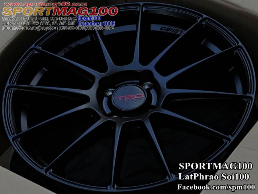 แม็กซ์ใหม่แท้ TRD TR7 4รู100 ET40 ดำด้าน 7-17นิ้ว แม็กซ์ใหม่แท้ TRD TR7 4รู100 ET40 ดำด้าน 7-17นิ้ว