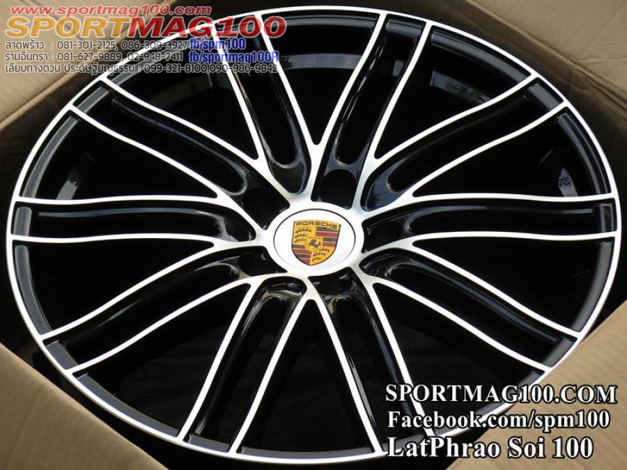 ล้อแม็กใหม่ Porsche1350 5รู130 ET65-60 สีดำหน้าเงา ET65-60 F9.5 R11-21นิ้ว ล้อแม็กใหม่ Porsche1350 5รู130 ET65-60 สีดำหน้าเงา ET65-60 F9.5 R11-21นิ้ว