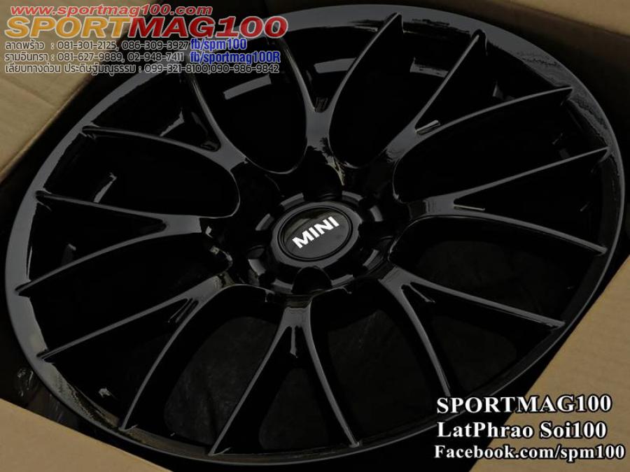 ล้อแม็กใหม่ MINI Cooper Work 4รู100 ดำเงา 7-17นิ้ว ล้อแม็กใหม่ MINI Cooper Work 4รู100 ดำเงา 7-17นิ้ว