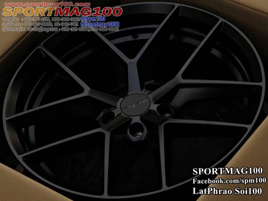 แม็กซ์ใหม่ USA ROTIFORM FLG 5รู120 ดำด้าน 8.5-19นิ้ว แม็กซ์ใหม่ USA ROTIFORM FLG 5รู120 ดำด้าน 8.5-19นิ้ว