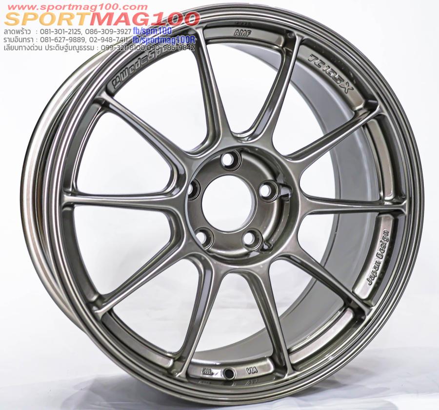 ล้อแม็กใหม่สุดเบา FlowFroming AOW TC105X 5รู114 ET35 ไทเทเนียม 8.75-18นิ้ว ล้อแม็กใหม่สุดเบา FlowFroming AOW TC105X 5รู114 ET35 ไทเทเนียม 8.75-18นิ้ว