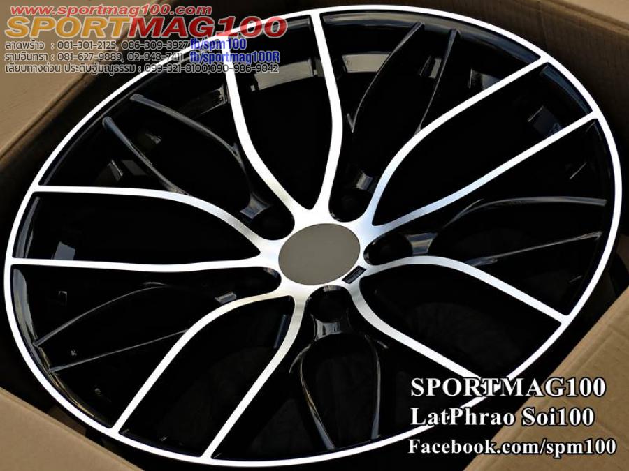 ล้อแม็กใหม่ Msport 5รู120 ET35 ดำหน้าเงา สำหรับซีรีย์3-ซีรีย์5ใหม่ F8.5 R9.5-20นิ้ว ล้อแม็กใหม่ Msport 5รู120 ET35 ดำหน้าเงา สำหรับซีรีย์3-ซีรีย์5ใหม่ F8.5 R9.5-20นิ้ว