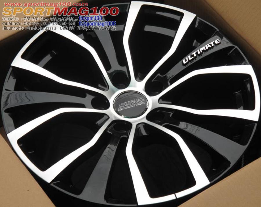 แม็กซ์ใหม่ SSW Ultimate S185 5รู114 ดำหน้าเงา 8.5-18นิ้ว แม็กซ์ใหม่ SSW Ultimate S185 5รู114 ดำหน้าเงา 8.5-18นิ้ว