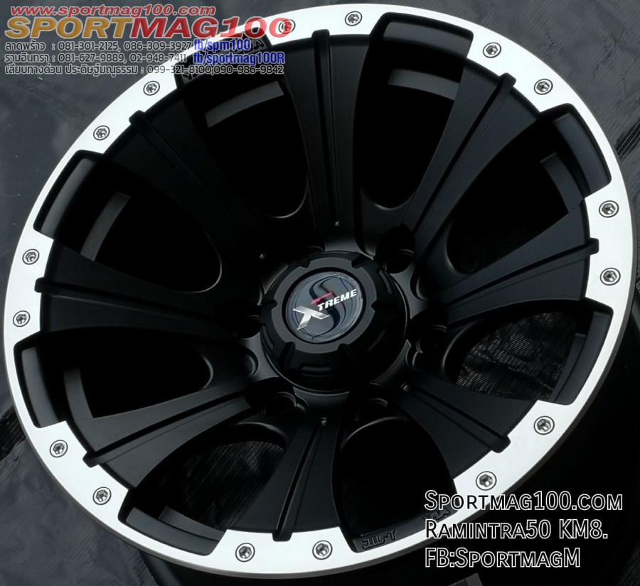 แม็กซ์ใหม่ Yachiyoda XJ06 6รู139 ดำขอบเงา 8.5-16นิ้ว(พร้อมยาง 24,900) แม็กซ์ใหม่ Yachiyoda XJ06 6รู139 ดำขอบเงา 8.5-16นิ้ว(พร้อมยาง 24,900)