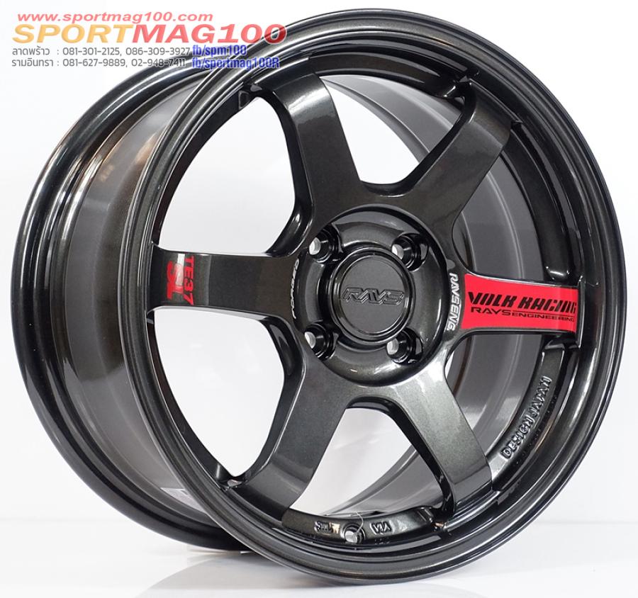 แม็กซ์ใหม่เบา Flowforming Te37SL 4รู100 ET35 ไดมอนแบล็ค 7-15นิ้ว แม็กซ์ใหม่เบา Flowforming Te37SL 4รู100 ET35 ไดมอนแบล็ค 7-15นิ้ว