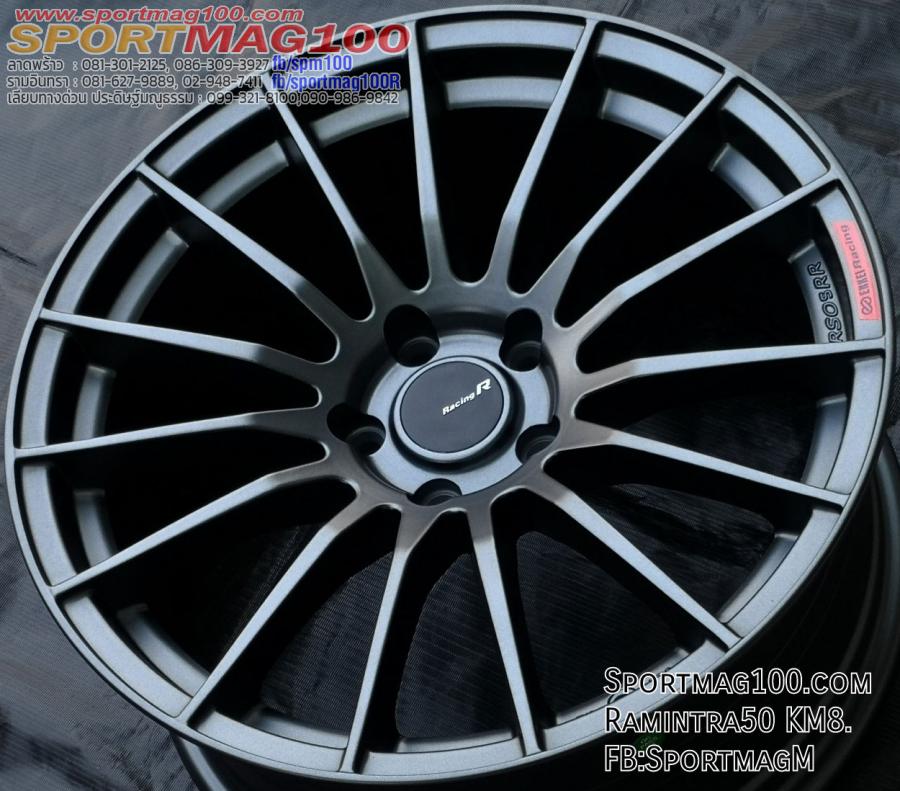 ล้อแม็กใหม่ FlowForming RS05RR 5รู114 ET35 กันด้าน เบาสุดๆ 9-18นิ้ว ล้อแม็กใหม่ FlowForming RS05RR 5รู114 ET35 กันด้าน เบาสุดๆ 9-18นิ้ว