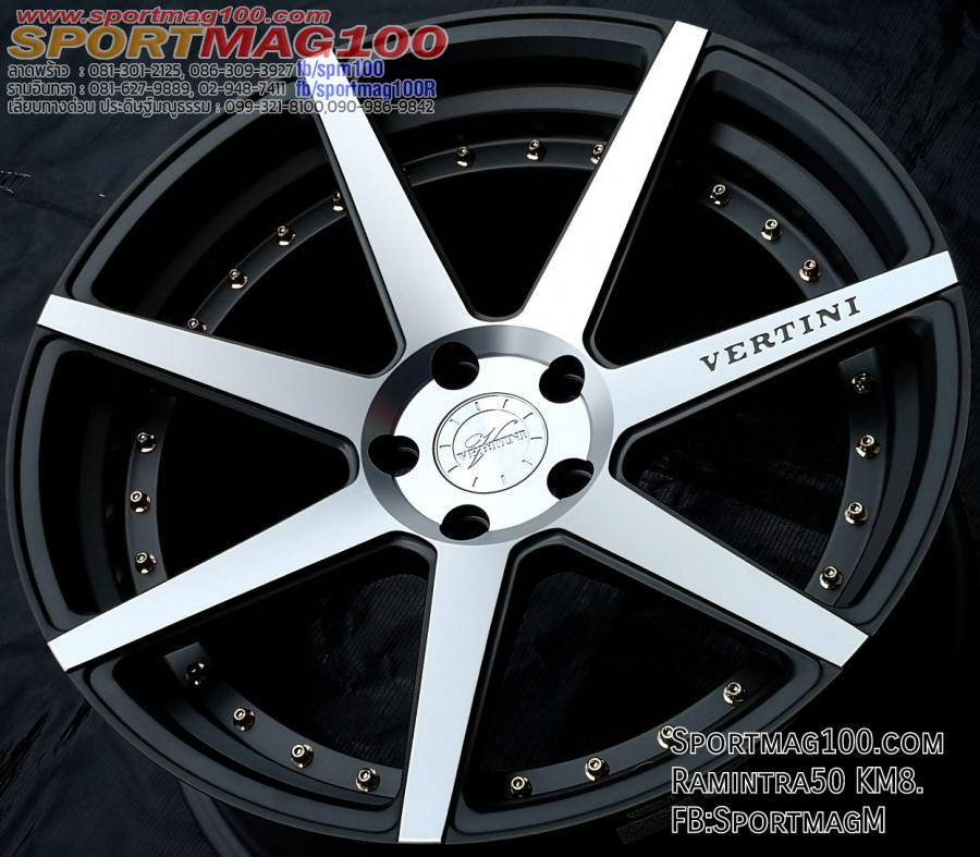 เฮียสั่งลด ล้อแม็กใหม่แท้ USA Vertini Dynasty 5รู112 ET35-45 เทาหน้าเงา F8.5 R9.5-19นิ้ว เฮียสั่งลด ล้อแม็กใหม่แท้ USA Vertini Dynasty 5รู112 ET35-45 เทาหน้าเงา F8.5 R9.5-19นิ้ว