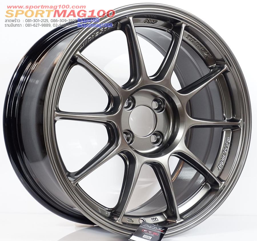 ล้อแม็กใหม่เบา Flowforming AOW TC105X 4รู100 ET35 สีEJ Titan 8-17นิ้ว ล้อแม็กใหม่เบา Flowforming AOW TC105X 4รู100 ET35 สีEJ Titan 8-17นิ้ว