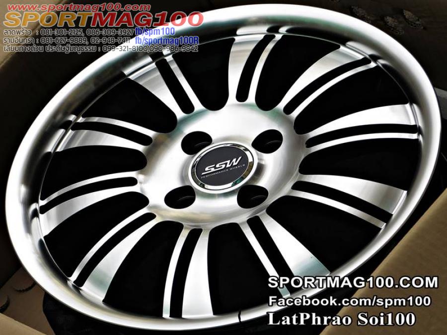 *เฮียสั่งลด แม็กใหม่ SSW S116 4รู100 ดำหน้าเงา 6.5-15นิ้ว *เฮียสั่งลด แม็กใหม่ SSW S116 4รู100 ดำหน้าเงา 6.5-15นิ้ว