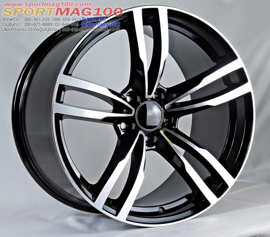 ล้อแม็กซ์ใหม่ Series M sport 5รู112 ดำหน้าเงา ET25-37 F8.5 R9.5-19นิ้ว ล้อแม็กซ์ใหม่ Series M sport 5รู112 ดำหน้าเงา ET25-37 F8.5 R9.5-19นิ้ว