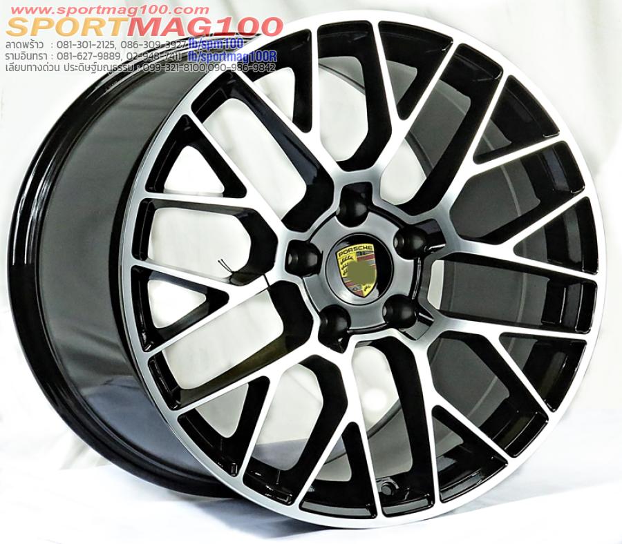 ล้อแม็กซ์ใหม่ Porsche1267 5รู130 สีดำหน้าเงา ET55-67 F9.5 R11-20นิ้ว ล้อแม็กซ์ใหม่ Porsche1267 5รู130 สีดำหน้าเงา ET55-67 F9.5 R11-20นิ้ว