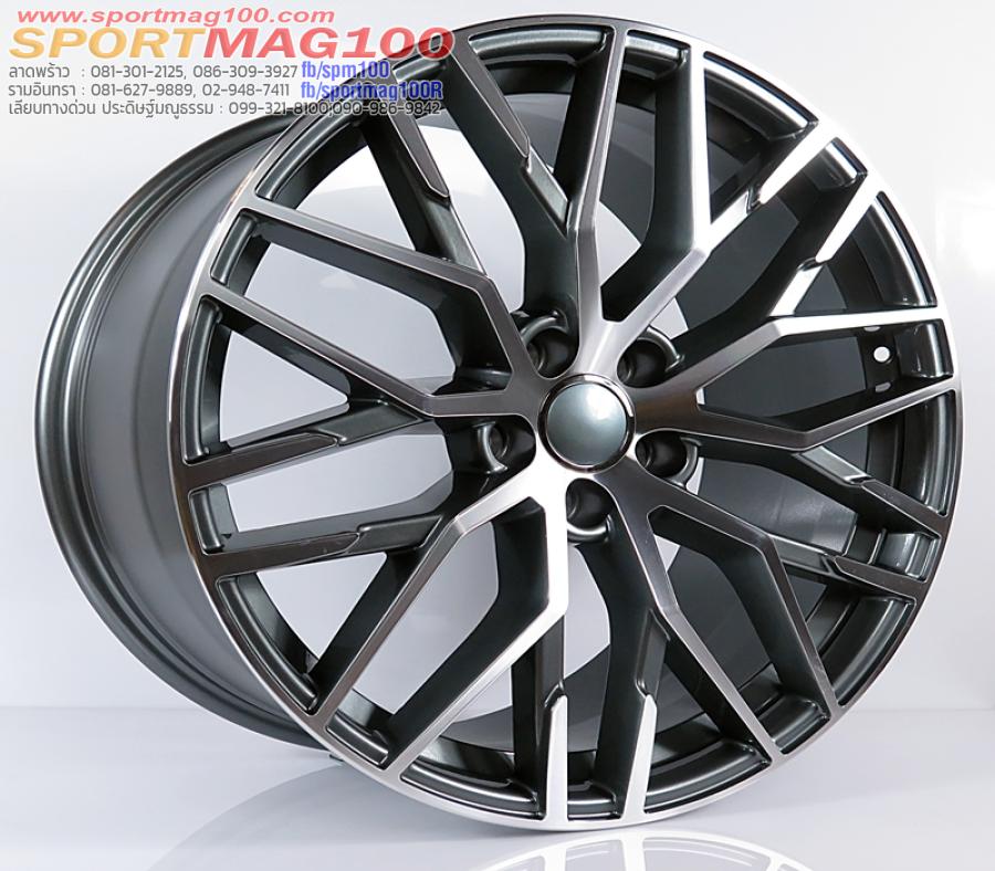 ล้อแม็กใหม่ Audi R8 5รู112 กันเมทาลิกหน้าเงา ET42 9-20ฺนิ้ว ล้อแม็กใหม่ Audi R8 5รู112 กันเมทาลิกหน้าเงา ET42 9-20ฺนิ้ว