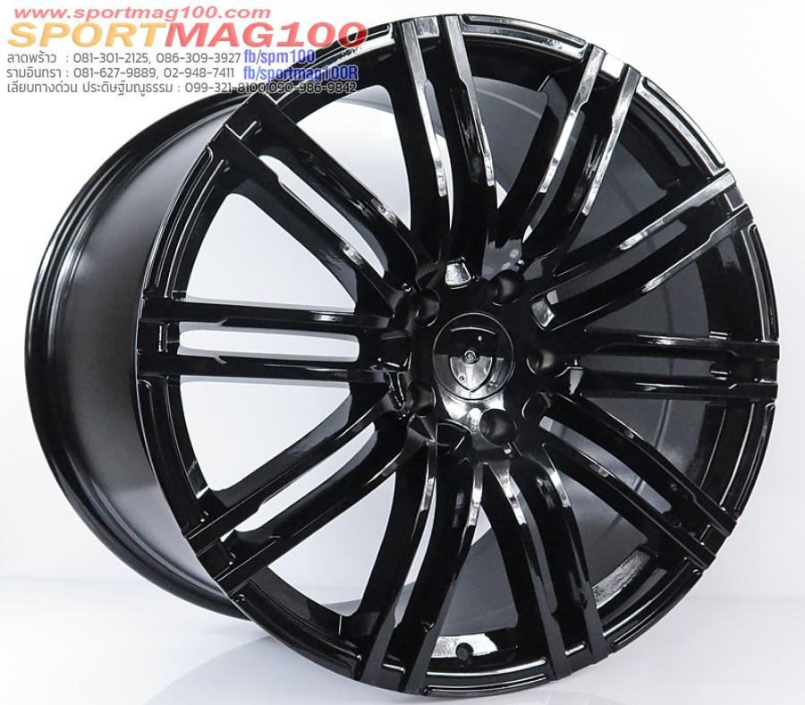 ล้อแม็กใหม่ลายชุดแต่ง Porsche1222 5รู130 ดำเงา et55 10-21นิ้ว ล้อแม็กใหม่ลายชุดแต่ง Porsche1222 5รู130 ดำเงา et55 10-21นิ้ว