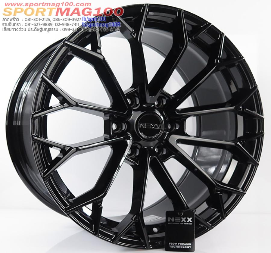ล้อแม็กสุดเบาแท้ Flowforming NEXX XX02 6รู139 ดำเงา 9-20นิ้ว ล้อแม็กสุดเบาแท้ Flowforming NEXX XX02 6รู139 ดำเงา 9-20นิ้ว