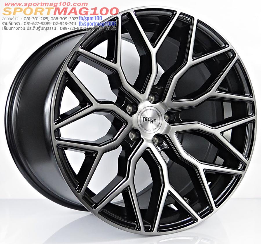 ล้อแม็กใหม่ USA Niche Mazzanti 5รู114 ดำเงาแลคเกอร์เคลียร์ F9 R10.5 -20นิ้ว ล้อแม็กใหม่ USA Niche Mazzanti 5รู114 ดำเงาแลคเกอร์เคลียร์ F9 R10.5 -20นิ้ว
