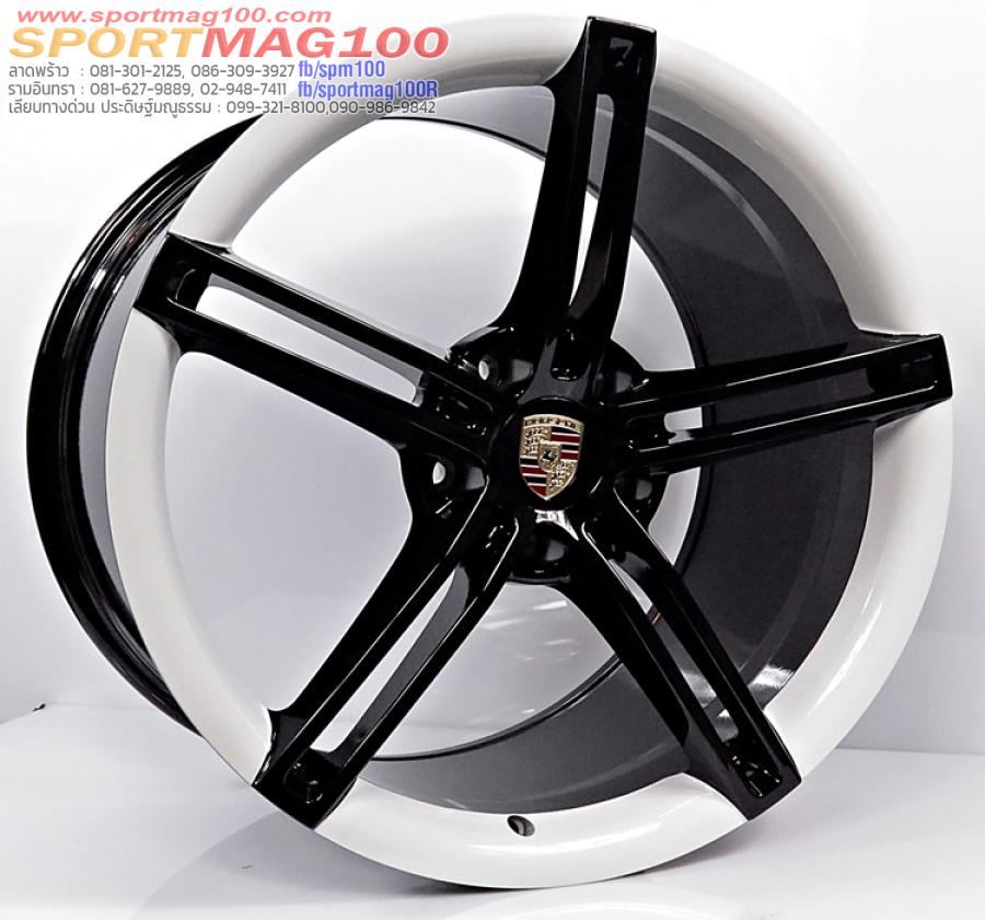 ล้อแม็กเบาสุดFORGED Porshe S511 5รู130 ET61-60 ดำเงาขอบขาว F9.5 R11-21นิ้ว ล้อแม็กเบาสุดFORGED Porshe S511 5รู130 ET61-60 ดำเงาขอบขาว F9.5 R11-21นิ้ว