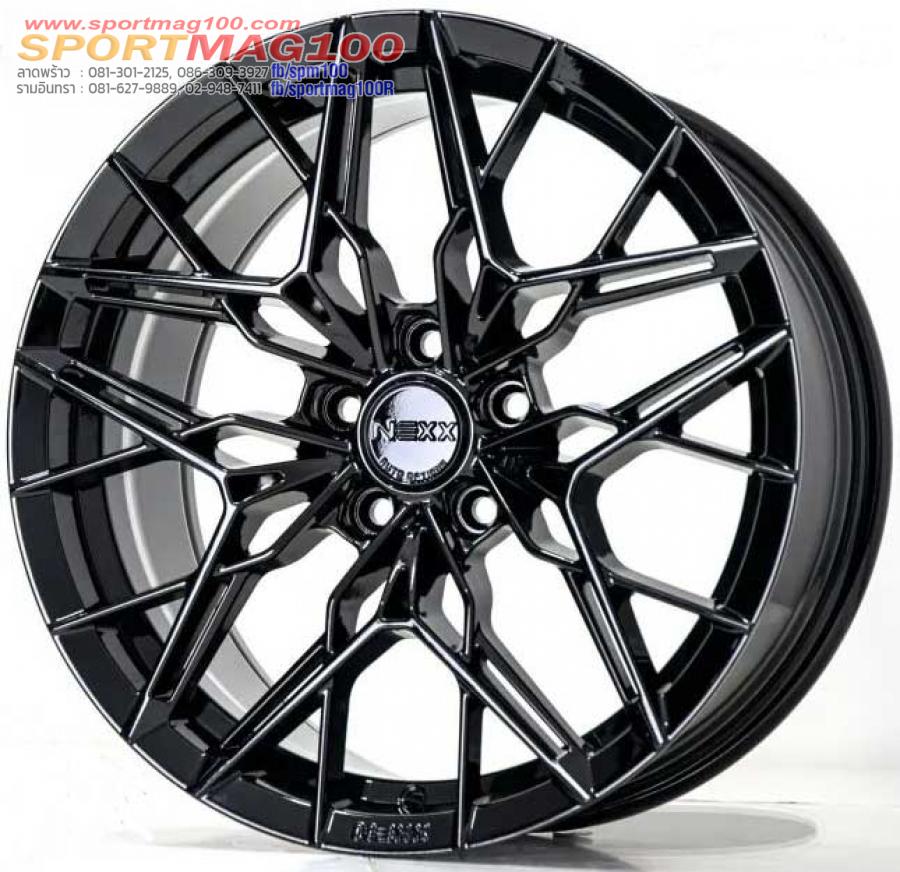 ล้อแม็กใหม่เบา FlowForming NEXX XX05 5รู112/114 ET35 ดำแวว 8.5-18นิ้ว ล้อแม็กใหม่เบา FlowForming NEXX XX05 5รู112/114 ET35 ดำแวว 8.5-18นิ้ว