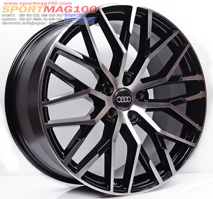 ล้อแม็กใหม่ Audi R8 5รู112 ดำหน้าเงา ET42 9-20ฺนิ้ว ล้อแม็กใหม่ Audi R8 5รู112 ดำหน้าเงา ET42 9-20ฺนิ้ว