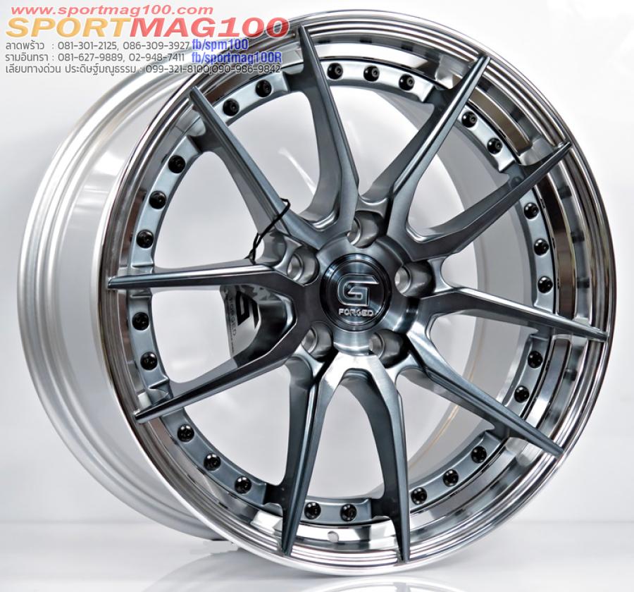 ล้อแม็กแท้2ชิ้น G-Forged GF04 5รู114 สีBrusSilverBlackCL 8.5-18นิ้ว ล้อแม็กแท้2ชิ้น G-Forged GF04 5รู114 สีBrusSilverBlackCL 8.5-18นิ้ว