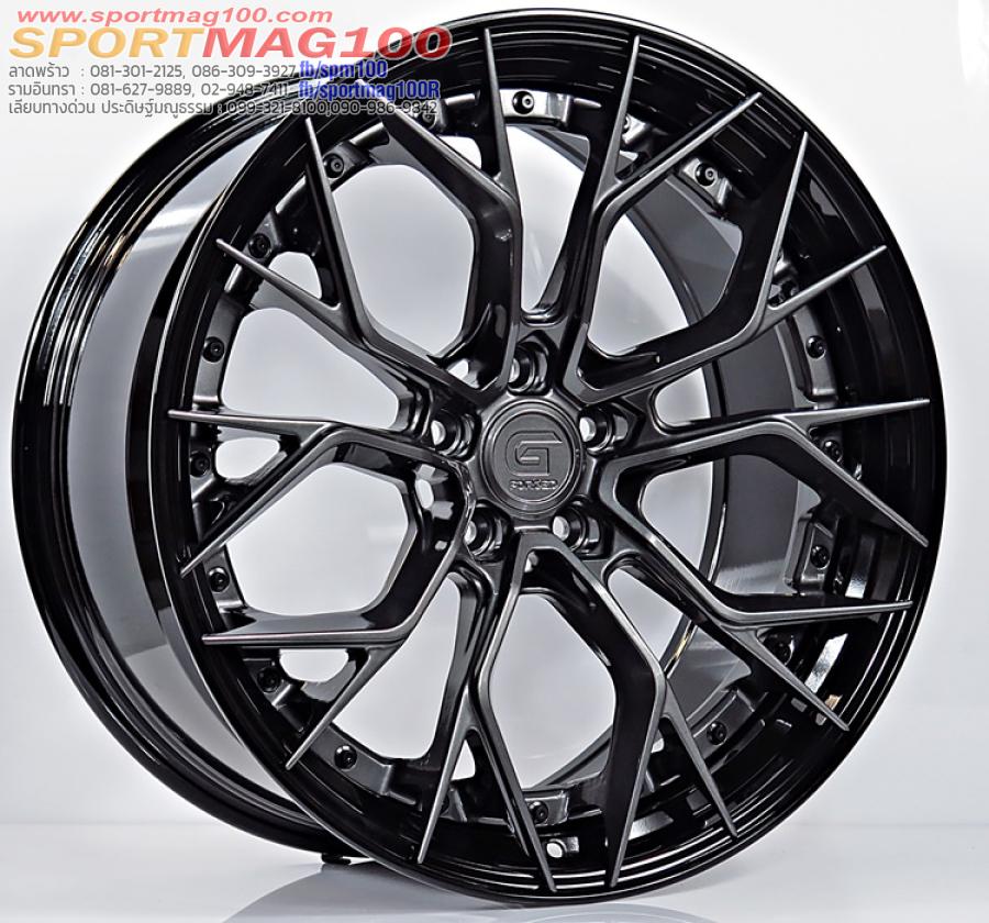 ล้อแม็กแท้2ชิ้น G-Forged GF09 5รู112 สีDarkGMglossBlack ET32-40 F8.5 R10-20นิ้ว ล้อแม็กแท้2ชิ้น G-Forged GF09 5รู112 สีDarkGMglossBlack ET32-40 F8.5 R10-20นิ้ว
