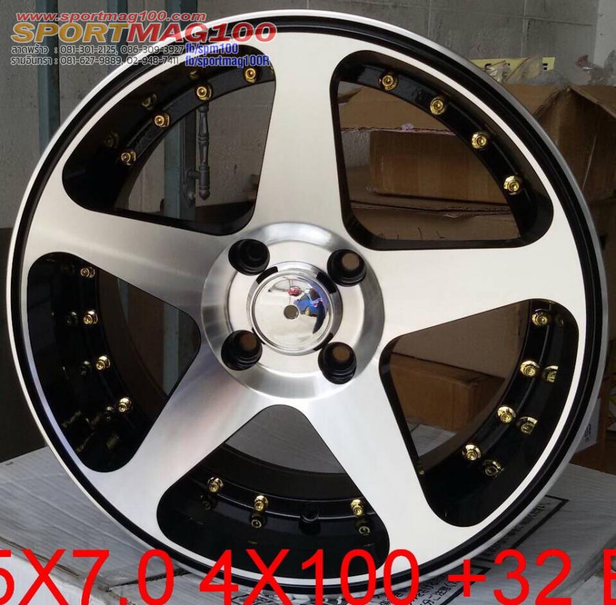 ล้อแม็ก Apex SH29 สีดำหน้าเงา 4รู100 Offset32 กว้าง 7 ขอบ15นิ้ว ล้อแม็ก Apex SH29 สีดำหน้าเงา 4รู100 Offset32 กว้าง 7 ขอบ15นิ้ว